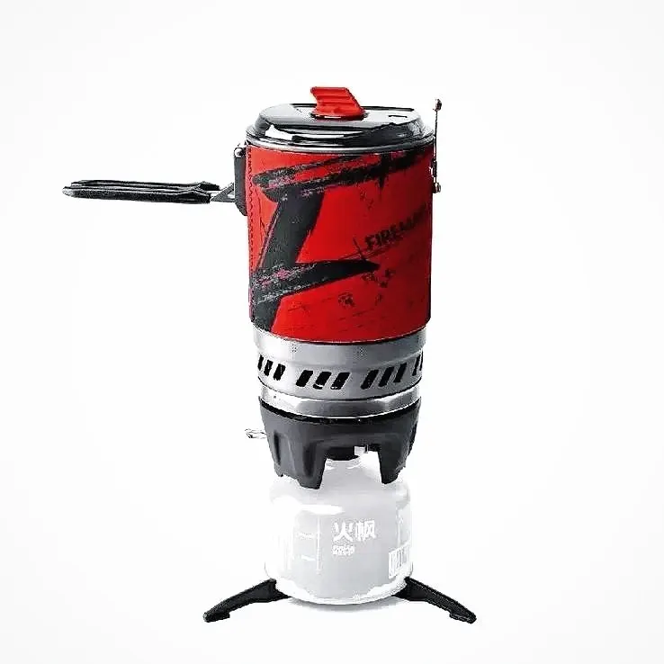 FIREMAPLE 5X Polaris idishlar to‘plami, qizil