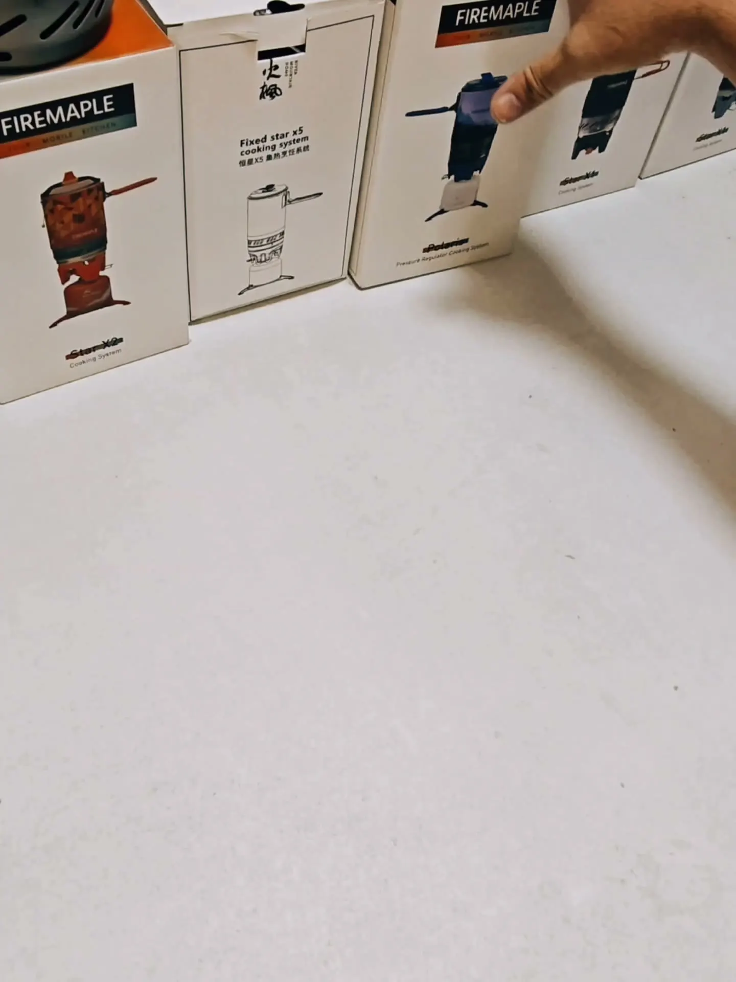 FIREMAPLE POLARIS 5X idishlar to‘plami