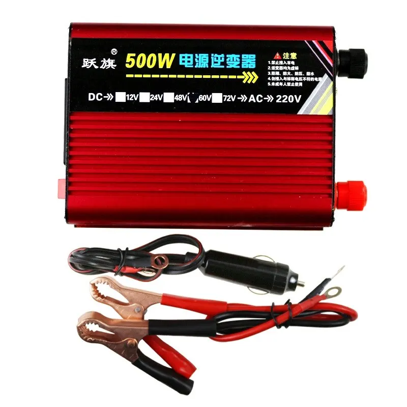 Invertor 500 Vt, 12 V → 220 V